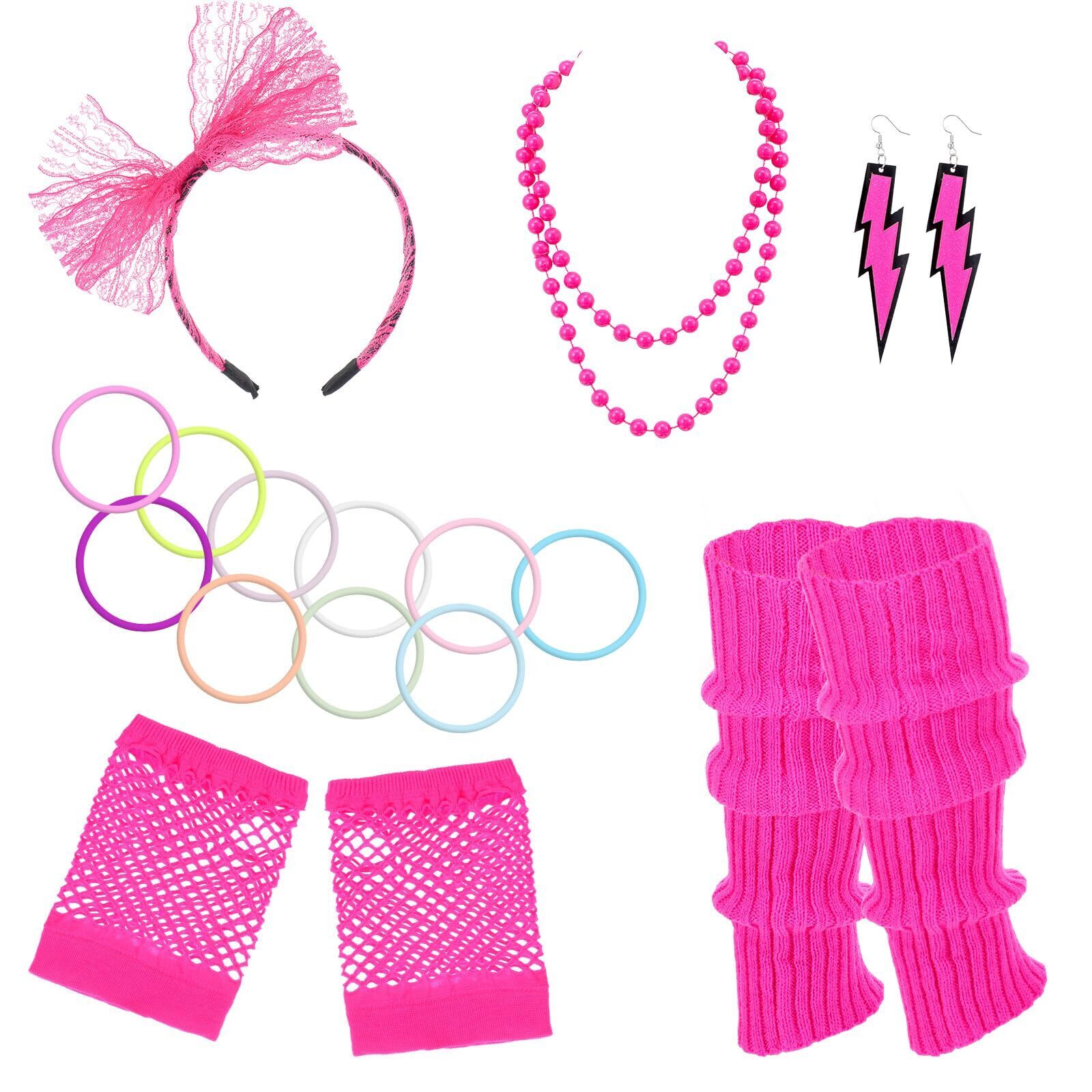1647 80s Fancy Dress Costumes Accessoriess 1980s Headband